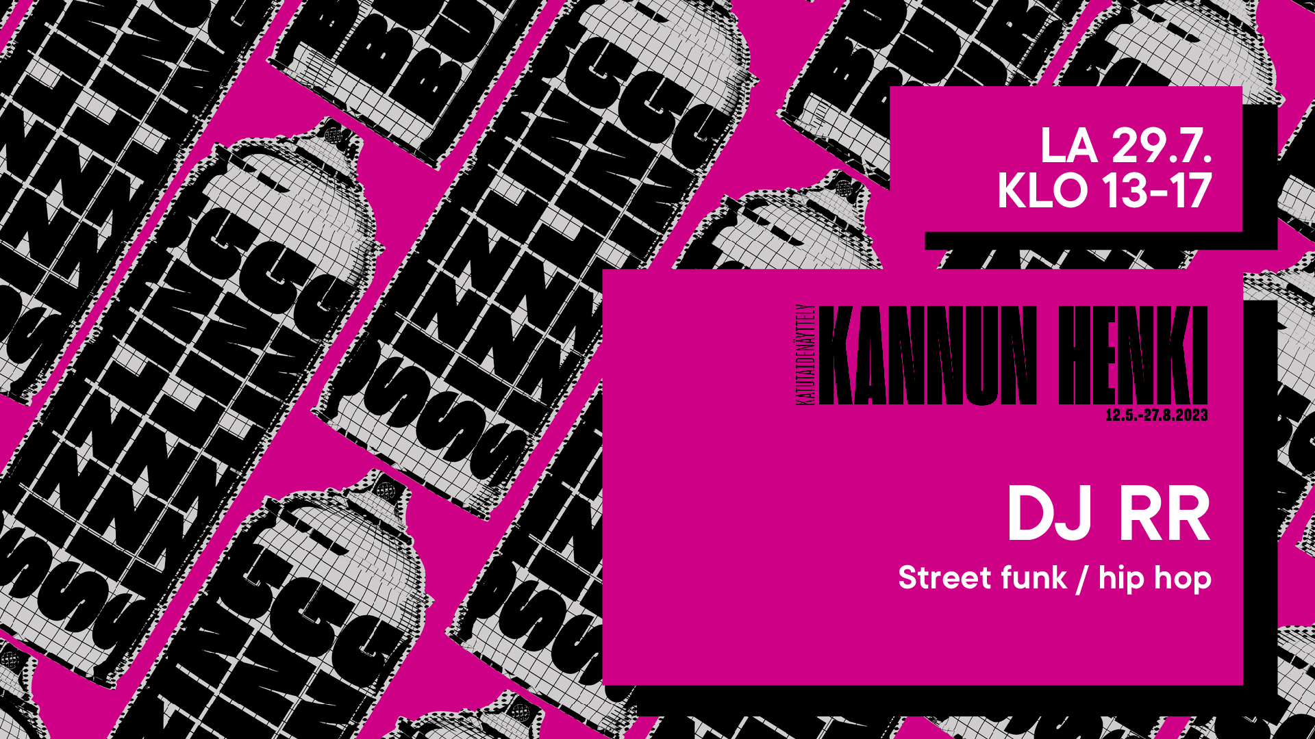 LA 29.7. KLO 13-17 DJ RR street funk / hip hop