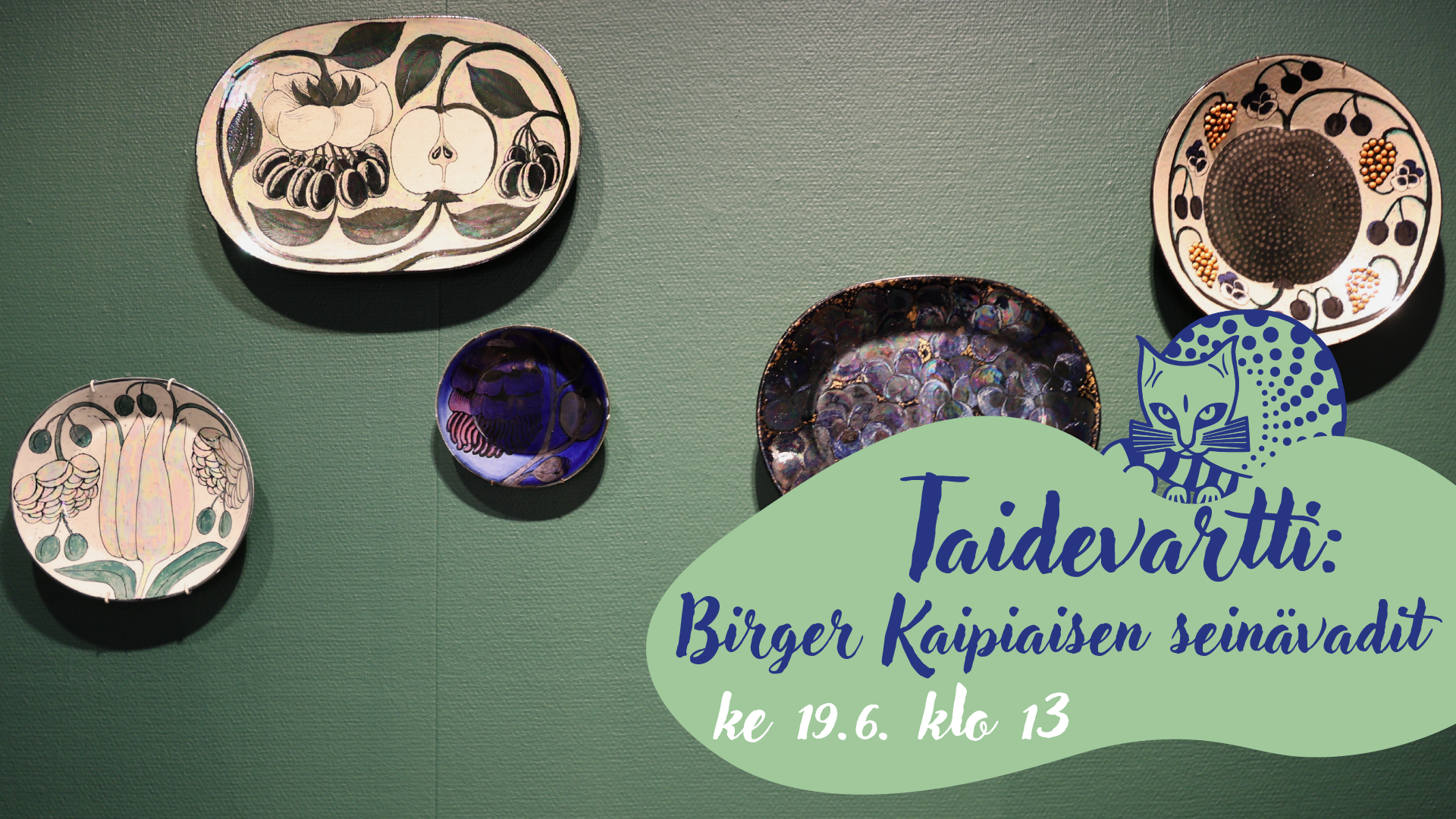 Birger Kaipiaisen seinävateja 5kpl