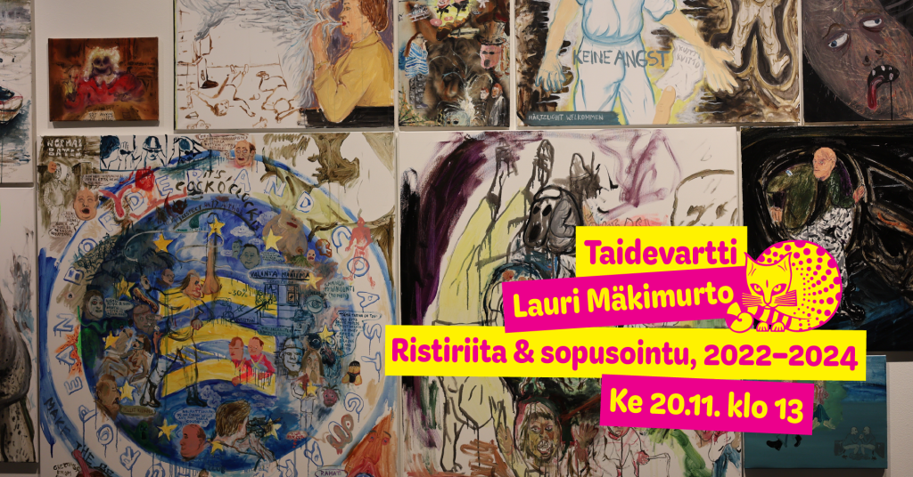 Taidevartti: Lauri Mäkimurto, Ristiriita & sopusointu, 2022–2024 ke 20.11. klo 13
