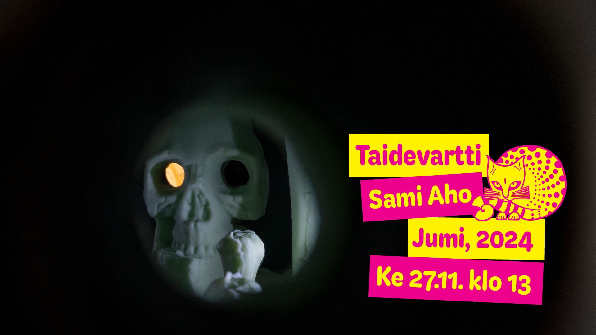 Taidevartti: Sami Aho, Jumi, 2024 ke 27.11. klo 13