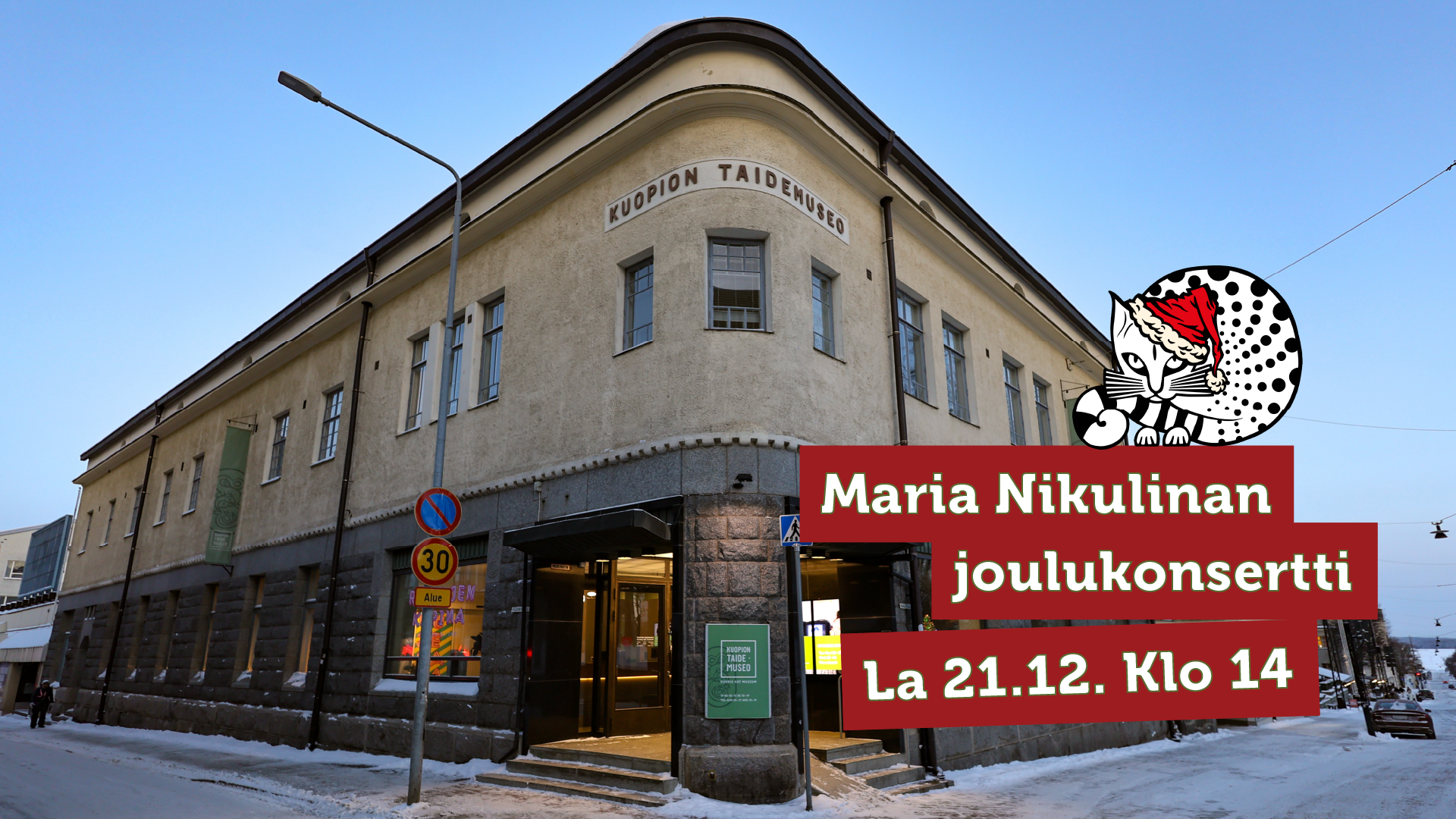 Maria Nikulinan joulukonsertti la 21.12. Klo 14